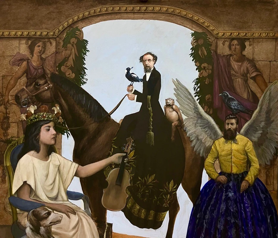 Ned, Giambattista & a Few Dogs